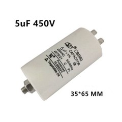 CBB60 20uf 25uf 30uf 35/40uf 50uf 60uf 70uf 450VAC Capacitor 4 PINS Screws Studs