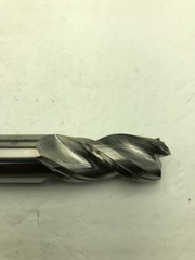 HANITA 3/4” X 3/4” X 1-1/2” X 4” OAL 3FLUTE SQ. Carbide End Mill USED!!