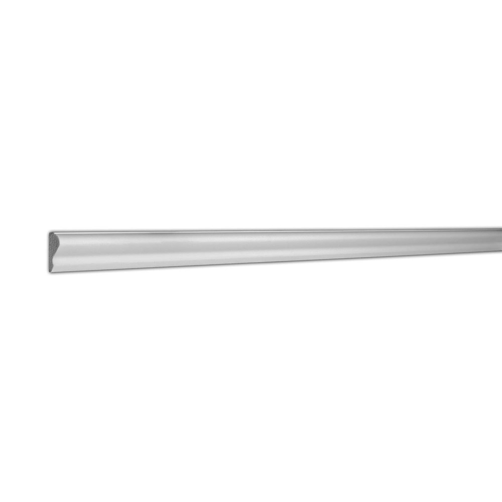 Outwater 1-3/8 inch x 7/16 inch x 96 inch Plain Recycled Polystyrene Panel