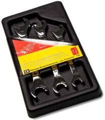 3pc 10mm – 17mm Set Racheting Open End Combination Wrenches Stainless #56039