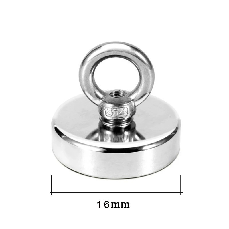 Neodymium Fishing Magnets Pulling Force Super Strong Round Rare Earth – USA