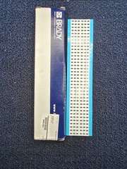 (QTY 25) BRADY TWM-8-PK: Wire Marker 1.5in H x 0.25in W, 8