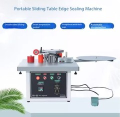 Compact Portable Home-Use Edge Banding Machine for Curved and Straight Edges