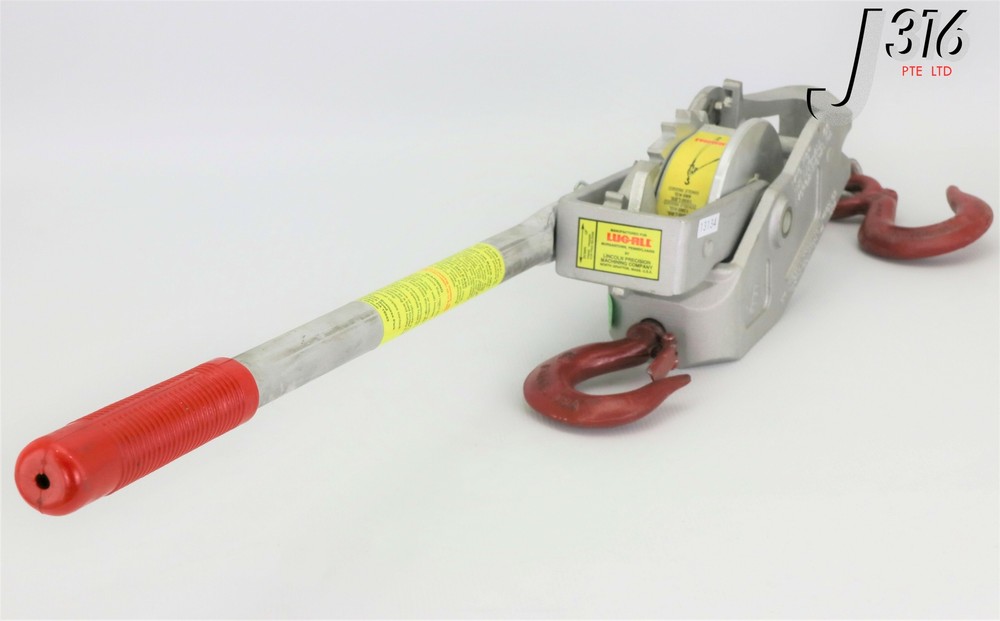 13134 LUG-ALL SMALL FRAME CABLE RATCHET WINCH PULLEY HOIST 3000-10