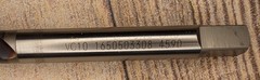 New Osg 1650503308. Spiral Flute Tap, Modified Bottoming 3 Flutes 1/2 TICN Japan