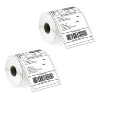 1 Roll label 4×6 Direct Thermal Shipping 250 labels Zebra Eltron ZP450 2844