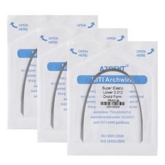 AZDENT Dental Orthodontic Brackets Braces /Supper Elastic Niti Arch Wires