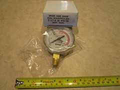 GENTEC G25B-030RL ACETYLENE GAUGE 0-30 psi 2-1/2″ inches, 1/4″ NPT, B0361