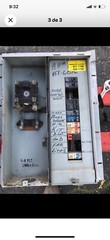 CROUSE HINDS BUSS BAR 125AMP MAX. 120/240V 1PH 12 SPC + 2 MAIN.