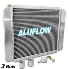 209663B 24″ x 16″ Overall Universal Custom Performance Radiator Kit All Aluminum