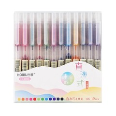 Bolígrafos de tinta gel punta fina 0,5 mm con agarre cómodo y tinta multicolor