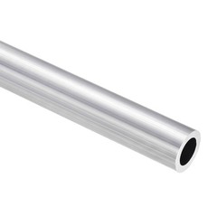 6063 Aluminum Round Tube 24mm OD 16mm Inner Dia 300mm Length Seamless