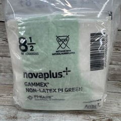 Gammex Non-Latex PI Green Surgical Glove NovaPlus *12 Pair* Size: 8.5 *See Date*