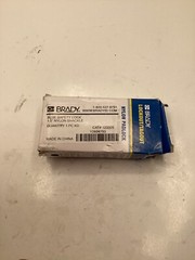 Brady 123325 Lockout Padlock, Keyed Different, Nylon, Blue, 1-3/4″H x 1-1/2″W