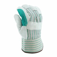72 PAIR DOUBLE PALM SPLIT LEATHER PALM WORK GLOVES MEN’S LARGE BRAND NEW
