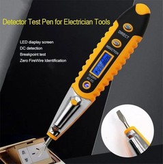 Voltage Electric Tester Volt Detector Test Pen AC DC Non-Contact Sensor 12-1000V