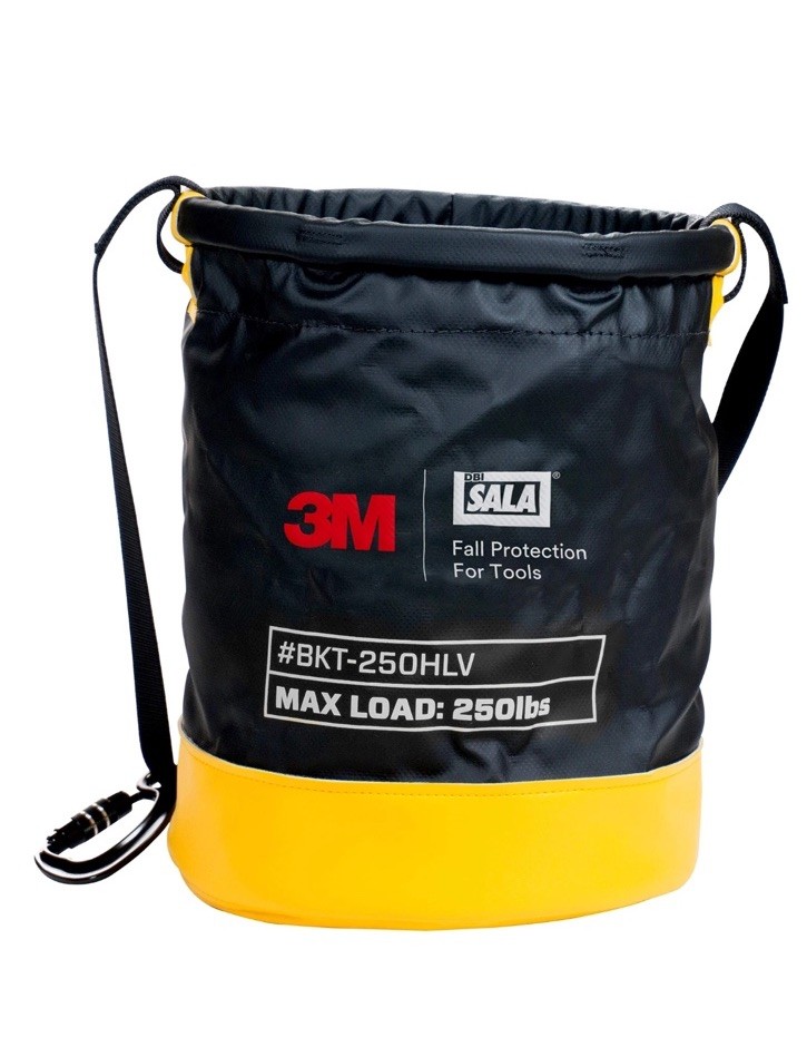 BUCKET WITH HOOK AND LOOP CLOSURE 1500140 3M™ DBI-SALA 1500140 250 Lbs, New