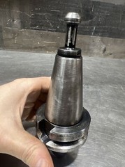 TECHLEADER BT40-SL3/8-65 End Mill Holder Used Surplus