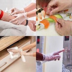 Disposable Medical Clear Vinyl Exam Gloves Industrial Gloves – Latex-Free & P…