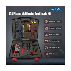 104PCS Automotive Circuit Test Leads Kit Electrical Breakout Leads Automotive…