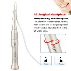 Dental 1:2 Increasing Surgical Osteotomy Handpiece Straight E-type HP Φ2.35mm