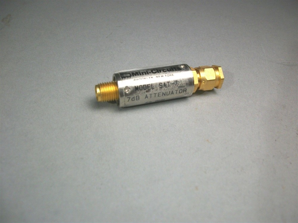 Mini-Circuits Model SAT-7 Attenuator 50 OHM 7 dB DC To 1500 MHz