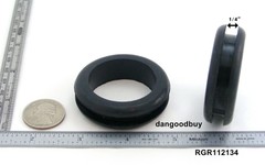 Rubber Grommet Fits 1 3/4″ Has 1 1/2″ Center Hole, either 1/4″ or 1/8″ thickness
