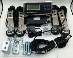 20,000 LB SCALE KIT LOAD CELL FLOOR TRUCK CATTLE LIVESTOCK CHUTE TANK PLATFORM