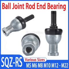 SQZ-RS M5 M6 M8 M10 – M22 Right Hand Shank In-Line Ball Joint Rod End Bearing