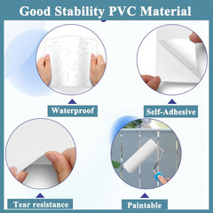20PCS Vinyl Siding Repair Kit, Self-Adhesive Vinyl Siding and Fence Repair Tape