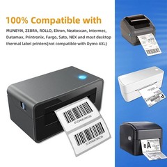 2″x1″ Direct Thermal Labels Barcode Adhesive Shipping Sticker for Rollo & Zebra