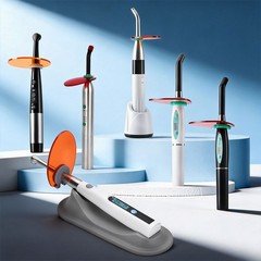 Dental Wireless Cordless Orthodontic LED Cure Curing Light Lamp 1 Sec Resin Cure