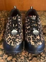 New! Womens SKECHERS SURE TRACK SAIVY MEMORY FOAM SLIP-RESISTANT WORK SHOES