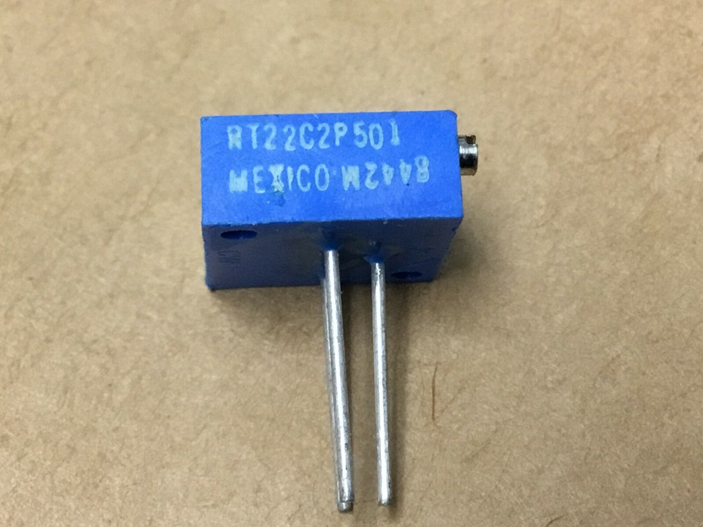 (1 PC) BOURNS RT22C2P501 Resistor, Wirewound 500 Ohm, 5±%, 50ppm