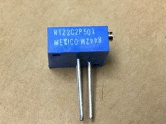 (1 PC) BOURNS RT22C2P501 Resistor, Wirewound 500 Ohm, 5±%, 50ppm