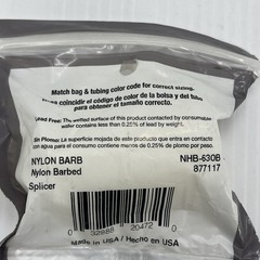 Pro Line Series Nylon Barbed Splicer 1-1/4-IN x 1-1/4-IN. NHB-630B. {115}.