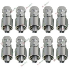 10PCS 10643-12-12 HYDRAULIC HOSE FITTINGS For Parker 3/4″ FEMALE JIC
