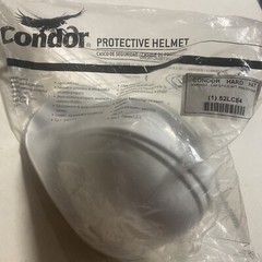 Condor hard hat, cap style, 4pt. Pin lock, white Type 1 Class C E G Lightweight