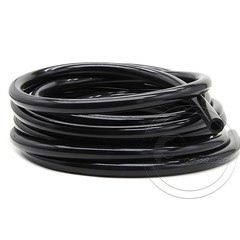 Black Silicone Tube Hose ID 0.5mm-60mm × OD 1mm-68mm Soft Rubber Pipe