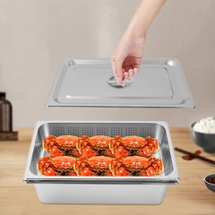 3-Pack Full Size Hotel Pan Steam Table Pan Restaurant Dishes Food Warmer Tray