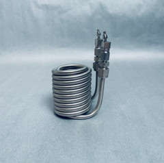 NovaPrep 200 Injection Recovery Coil 1/4 in. Tubing OD with 1/16 in. ID Adapter