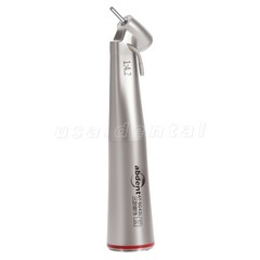 Dental Optic Fiber LED 1:4.2 Increasing Handpiece 45°Angle Head External Channel