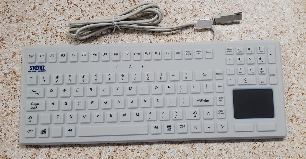 Storz 20040240US Silicon Keyboard US w/ Touchpad Free Priority Mail Shipping !