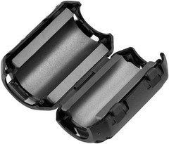 12 Pcs Magnetic Ferrite Cores RFI EMI Noise Filter Clip, 13mm Diame Size: 13mm