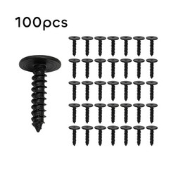 New 100Pcs Flat Head Tapping Screw for Honda Clarity Electric 2017 2018 2019