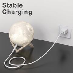 USB to DC 5V Power Cord, Universal DC Plug Jack Charging Cable with 9 Adapter…