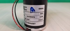 CROUZET MOTOR AND GEAR BOX 89800 82048095 3090 RPM 12VDC IP40 In=3A Class F