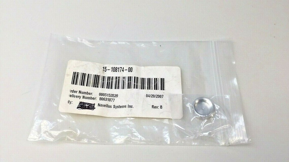 Novellus 15-108174-00 Aluminum Screw Cover Cup