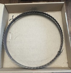 Set Of 4 Boxed Morse Band Saw Blades Hook Tooth Raker