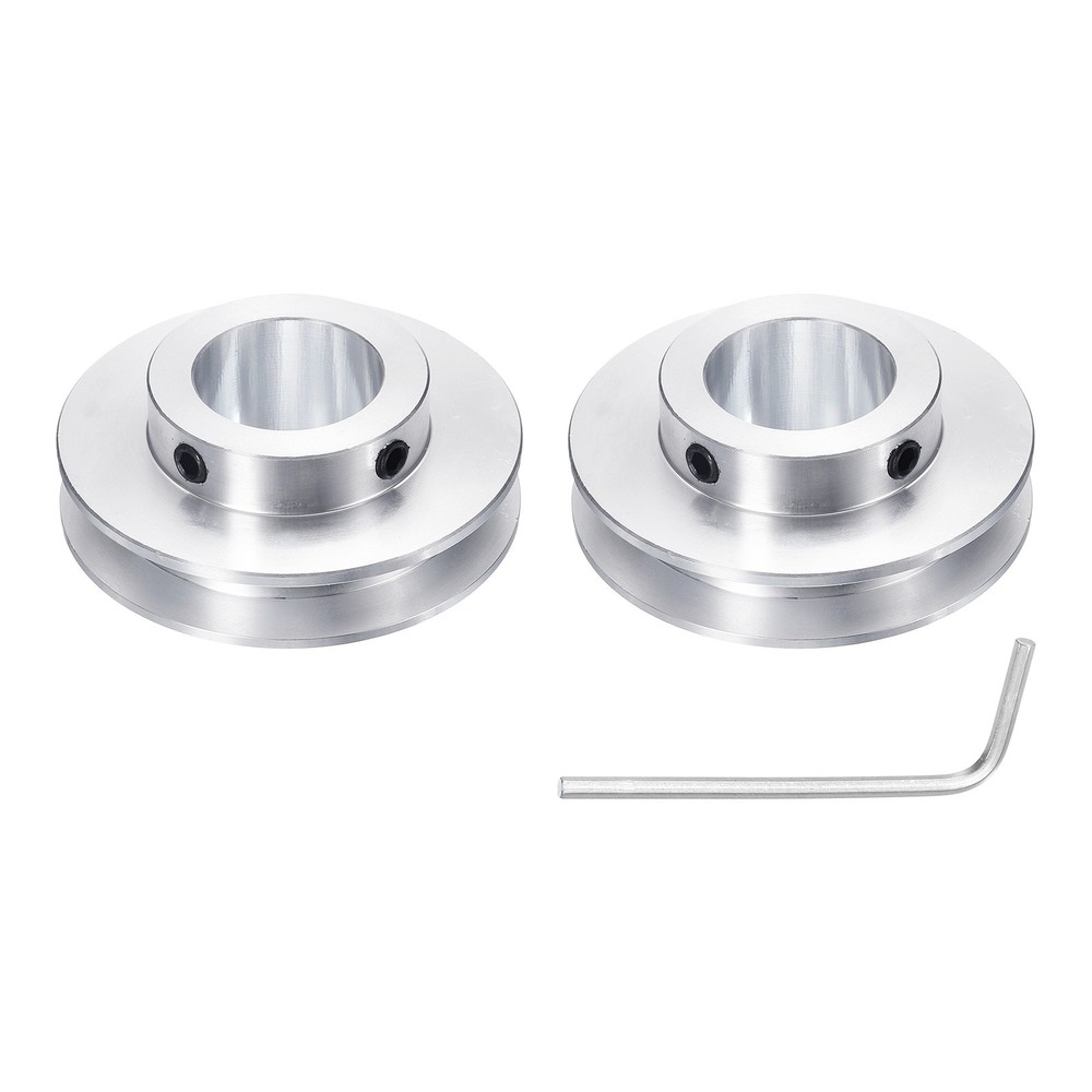 Single Groove Pulley 20mm Fixed Bore 50mm Outer Diameter for 6mm Belt